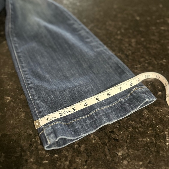 Gap 1969 Long & Lean Medium Tint Sz 27/4 Women's Blue Jeans - Picture 7 of 8